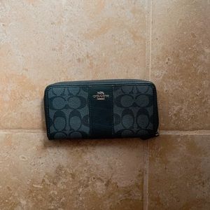 Coach Accordion Zip Wallet